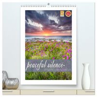 Produktbild: peaceful silence - einsame Landschaften (hochwertiger Premium Wandkalender 2026 DIN A2 hoch), Kunstdruck in Hochglanz