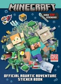Produktbild: Minecraft Official Aquatic Adventure Sticker Book (Minecraft)