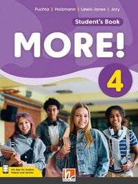 Produktbild: MORE 4 (Lehrplan 2023), Student's Book mit E-Book+