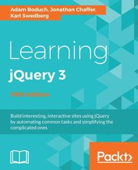 Produktbild: Learning jQuery 3 - Fifth Edition