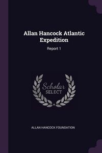 Produktbild: Allan Hancock Atlantic Expedition