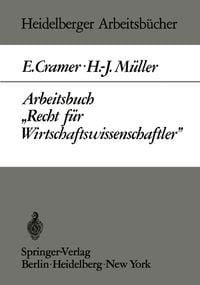 Produktbild: Arbeitsbuch &bdquo;Recht f&uuml;r Wirtschaftswissenschaftler&ldquo;