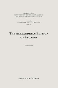 Produktbild: The Alexandrian Edition of Alcaeus