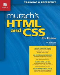 Produktbild: Murach's HTML and CSS (5th Edition)