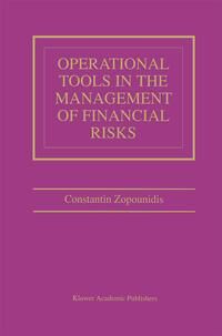 Produktbild: Operational Tools in the Management of Financial Risks