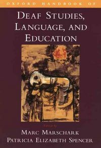 Produktbild: Oxford Handbook of Deaf Studies, Language, and Education
