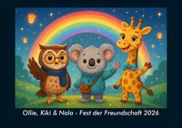 Produktbild: Ollie, Kiki & Nala - Fest der Freundschaft 2026 Fotokalender DIN A4