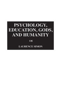 Produktbild: Psychology, Education, Gods, and Humanity