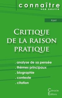 Produktbild: Fiche de lecture Critique de la raison pratique de Kant (Analyse philosophique de r&eacute;f&eacute;rence et r&eacute;sum&eacute; complet)