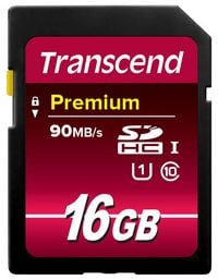 Produktbild: Transcend Premium 400 SDHC-Karte Industrial 16GB Class 10, UHS-I