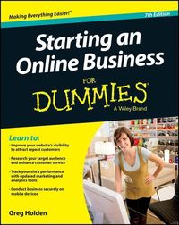 Produktbild: Starting an Online Business For Dummies