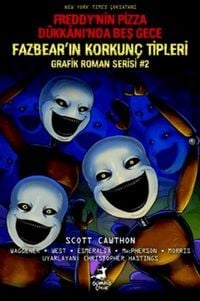 Produktbild: Freddynin Pizza D&uuml;kkaninda Bes Gece Fazbearin Korkunc Tipleri Grafik Roman Serisi #2