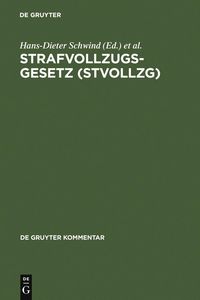 Produktbild: Strafvollzugsgesetz (StVollzG)