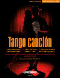 Produktbild: Tango canci&oacute;n: 21 argentinische Tangos/hohe Stimme