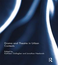 Produktbild: Drama and Theatre in Urban Contexts