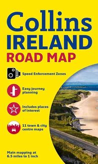 Produktbild: Ireland Road Map