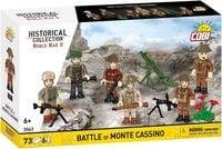 Produktbild: COBI Historical Collection 2063 - Battle of Monte Cassino, WWII, Figurenset, 73/6 Klemmbausteine