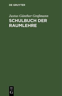 Produktbild: Schulbuch der Raumlehre
