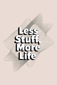 Produktbild: Less Stuff, More Life