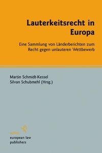 Produktbild: Lauterkeitsrecht in Europa