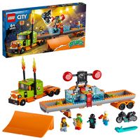Bild vom Artikel LEGO City Stuntz 60294 Stuntshow-Truck, Spielzeug-Motorrad & Tauchbecken vom Autor 