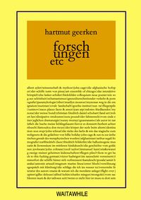 Produktbild: Forschungen etc