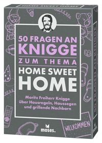 Produktbild: 50 Fragen an Knigge zum Thema Home Sweet Home