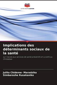 Produktbild: Implications des d&eacute;terminants sociaux de la sant&eacute;