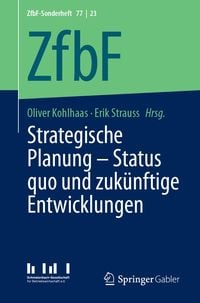 Produktbild: Strategische Planung - Status quo und zuk&uuml;nftige Entwicklungen