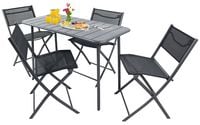 Produktbild: 5 tlg. Bistroset Balkonset Gartenset Sumila 110x55