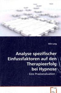 Produktbild: Lang Dirk: Analyse spezifischer Einfussfaktoren auf denThera