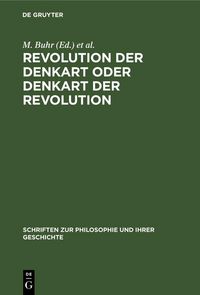 Produktbild: Revolution der Denkart oder Denkart der Revolution