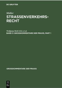 Produktbild: Fritz M&uuml;ller: Stra&szlig;enverkehrsrecht. Band 3