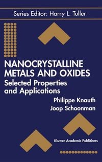 Produktbild: Nanocrystalline Metals and Oxides