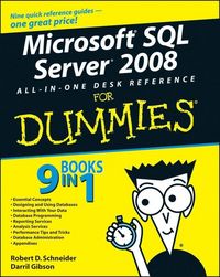 Produktbild: Microsoft SQL Server 2008 All-in-One Desk Reference For Dummies