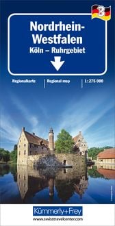 Bild vom Artikel KuF Deutschland Regionalkarte 03 Nordrhein-Westfalen 1 : 275 000 vom Autor 