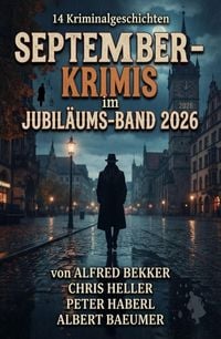 Produktbild: 14 September-Krimis im Jubil&auml;ums-Band 2026