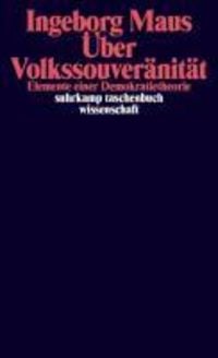Produktbild: &Uuml;ber Volkssouver&auml;nit&auml;t