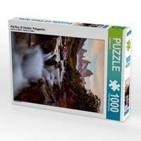 Produktbild: CALVENDO Puzzle Fitz Roy, El Chalt&eacute;n, Patagonien | 1000 Teile Lege-Gr&ouml;&szlig;e 64x48cm Foto-Puzzle f&uuml;r gl&uuml;ckliche Stunden