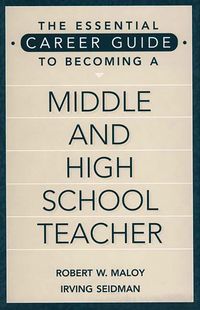 Produktbild: The Essential Career Guide to Becoming a Middle and High School Teacher