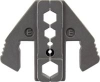 Produktbild: TOOLCRAFT PLE-0E Crimp-Eins&auml;tze Geeignet f&uuml;r Kabeltyp: RG58, RG59, RG62, RG6 Passend f&uuml;r Marke (Zangen): TOOLCRAFT PZ-500