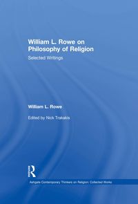 Produktbild: William L. Rowe on Philosophy of Religion