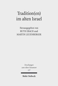 Produktbild: Tradition(en) im alten Israel