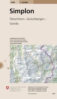 Produktbild: Swisstopo 1 : 25 000 Simplon