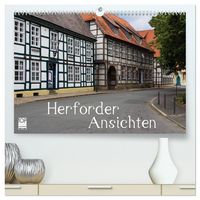 Produktbild: Herforder Ansichten (hochwertiger Premium Wandkalender 2026 DIN A2 quer), Kunstdruck in Hochglanz