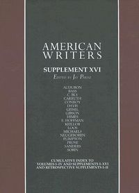 Produktbild: American Writers, Supplement XVI
