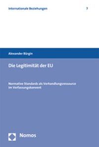 Produktbild: Die Legitimit&auml;t der EU