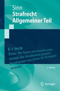 Produktbild: Strafrecht Allgemeiner Teil