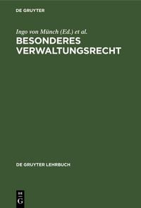 Produktbild: Besonderes Verwaltungsrecht