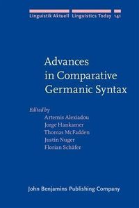 Produktbild: Advances in Comparative Germanic Syntax